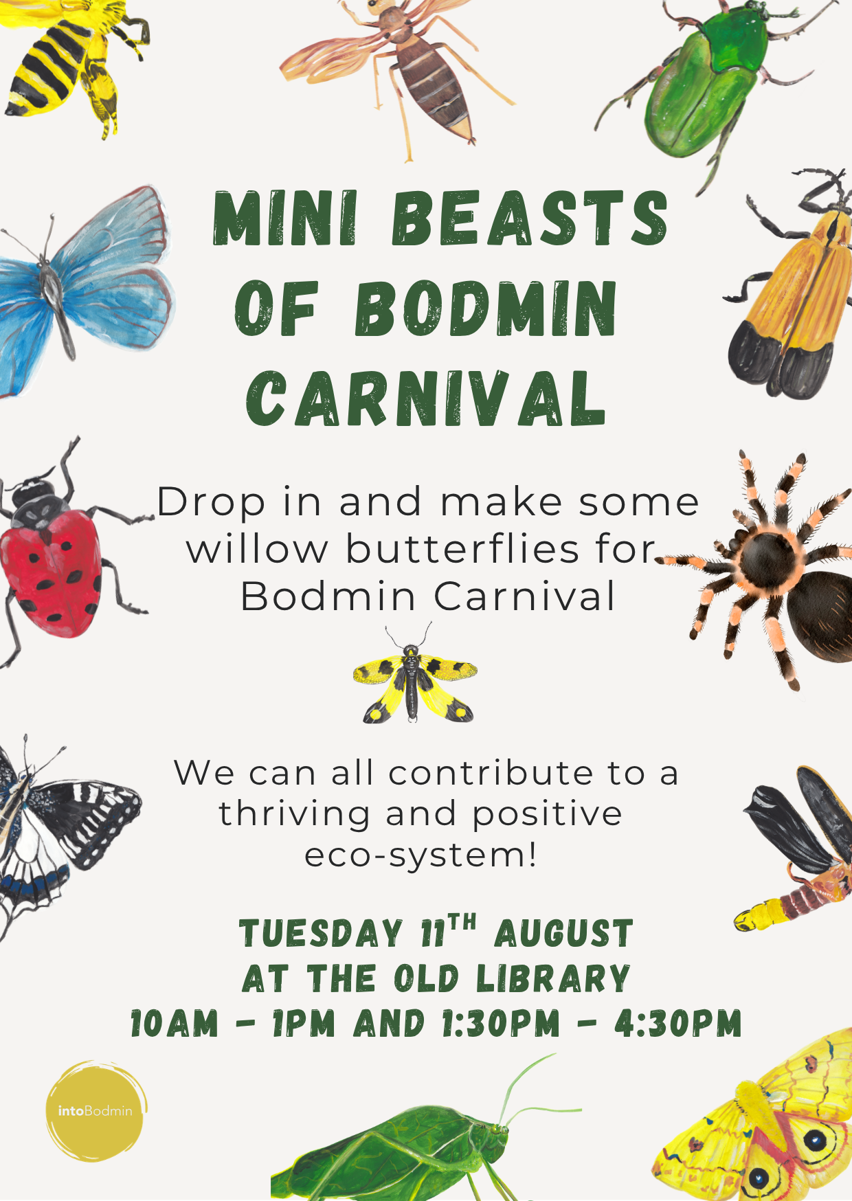 Mini Beasts of Bodmin Carnival